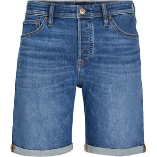 JACK & JONES Rick Original Kurze Jeans - Navy - L