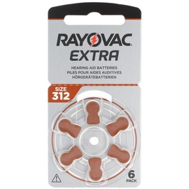 Rayovac Extra Advanced 312 H312MF  PR41 6 St