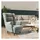 vidaXL Ohrensessel vidaXL Samt 81 x 96,5 x 90 cm Hellgrau