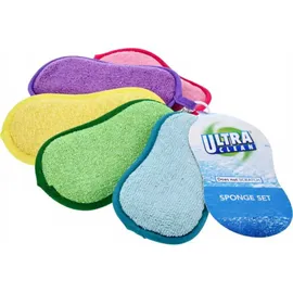Self Import Agencies Schwamm-Set, 5 Stück, 17 x 9,5 x 1,5 cm, 5 Farben