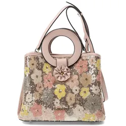 Rosa Handtasche Laura Vita Für Frauen, universal
