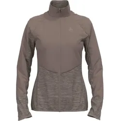 ODLO Damen Jacket RUN EASY WARM HYBRID, cinder, S