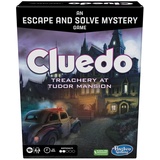 Hasbro Gaming Cluedo Treachery at Tudor Mansion, An Escape & Solve Mystery Game, Cooperative Family Brettspiel, Mystery Games for Ages 10+, 1-6 Player, Mehrfarbig