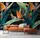 A.S. Création Vliestapete Blumentapete 2 cm x 10 m 1 St Orange/Schwarz