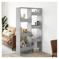 vidaXL Bücherregal Raumteiler 100 x 33 x 175 cm Grau