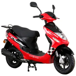 ALPHA MOTORS Mofa »CityLeader«, 50 cm3, Verbrauch: ca. 2,8 l/100 km - rot