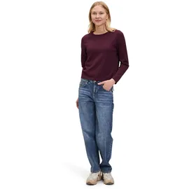 Cartoon Strickpullover mit Rundhalsausschnitt«