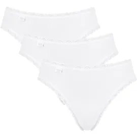 SLOGGI 24/7 Cotton Lace Tai Slip 38 Weiß