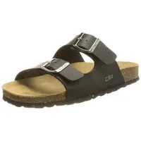 CMP Eco Thalitha SLIPPER Schiebe Sandalen, Schwarz, 36