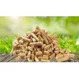 15 kg Holzpellets DIN plus Pellets 6mm - die günstigste Einstreu-Art im Vergleich zu Premium-Holzpellets und Strohpellets