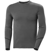 HELLY HANSEN Herren Helly Hansen Lifa Merino Midweight Crew, Beton, XL