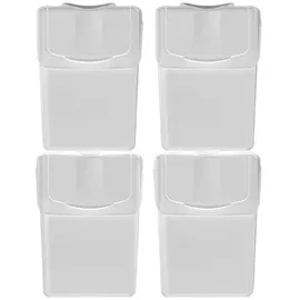 KEDEN Mülltonne 80 l 4-tlg. weiß