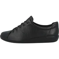 ECCO Soft 2.0 Sneaker schwarz