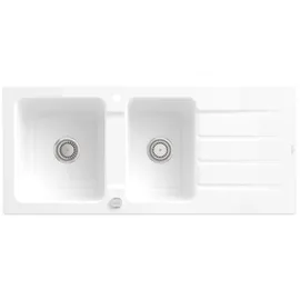 Villeroy & Boch Architectura 1160x510mm snow white + Excenterbetätigung