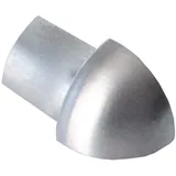 Dalsys Außeneck Fliesenschiene Viertelkreis 8mm, Edelstahl Gebürstet