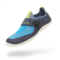 SAGUARO Barfußschuhe Herren Damen Barfuss Schuhe Unisex Knit Barfussschuhe Minimalistische Fitnessschuhe Barefoot Shoes, Flex I Blau, Gr.44 - 44 EU