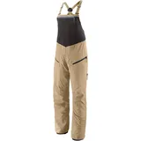 Patagonia Damen Snowdrifter Bib Hose (Größe S, beige)