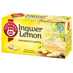 TEEKANNE Ingwer Lemon Tee 20 Portionen