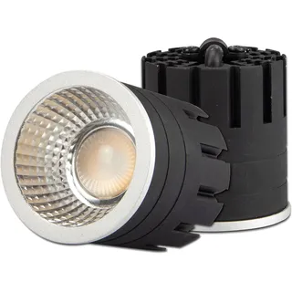 ISOLED LED Spot RGB+3000K GU10 8W, 5-polig, 24V DC, silber, 60°, CRI80