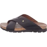 Panama Jack Herren Salman Flat Sandal, Marron C17, 44
