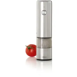 AdHoc i.Mill Mini Salzmühle 14 cm Silber befüllt