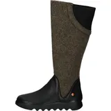Softinos Damen Stiefel schwarz/braun - 37