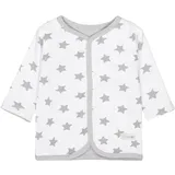 Staccato Unisex Baby Wendejacke - Bio-Baumwolle, Organic Cotton, Baby Erstausstattung - Farbe: Grey Star, Größe: 62