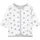 Staccato Unisex Baby Wendejacke - Bio-Baumwolle, Organic Cotton, Baby Erstausstattung - Farbe: Grey Star, Größe: 62