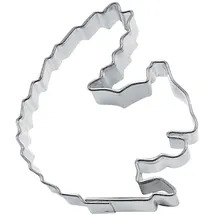 Städter Ausstechform, Edelstahl, Silber, 4 cm