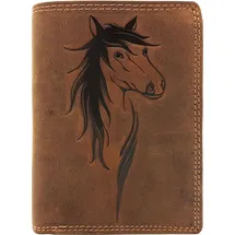 Jockey Club Geldbörse Damen braun