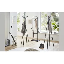 Möbel Kraft Garderobenständer Modern 175 x 56 cm Grau