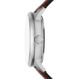 Fossil »TOWNSMAN Automatic«, Armbanduhr, Herrenuhr, Mechanische Uhr, Lederarmband, analog