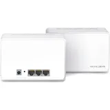 TP-Link Halo H3000X 2-pack AX3000 Mesh Wi-Fi 6 System (Halo H3000X(2-pack)) - Weiß