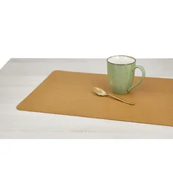 KHG Platzmatte   , orange , Kunststoff , Maße (cm): B: 33