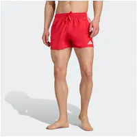adidas 3-Streifen Badeshorts Pure Ruby/White XL