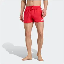 adidas 3-Streifen Badeshorts Pure Ruby/White XL