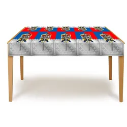 Tischdecke Ritter Wappen