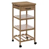 5five simply smart beistelltisch 3 ebenen mittel modell Linha bambus