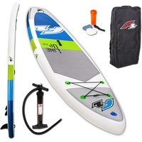F2 Inflatable SUP-Board "F2 Line Up SMO blue" Wassersportboards Gr. 11,5 350 cm, blau Stand Up Paddle