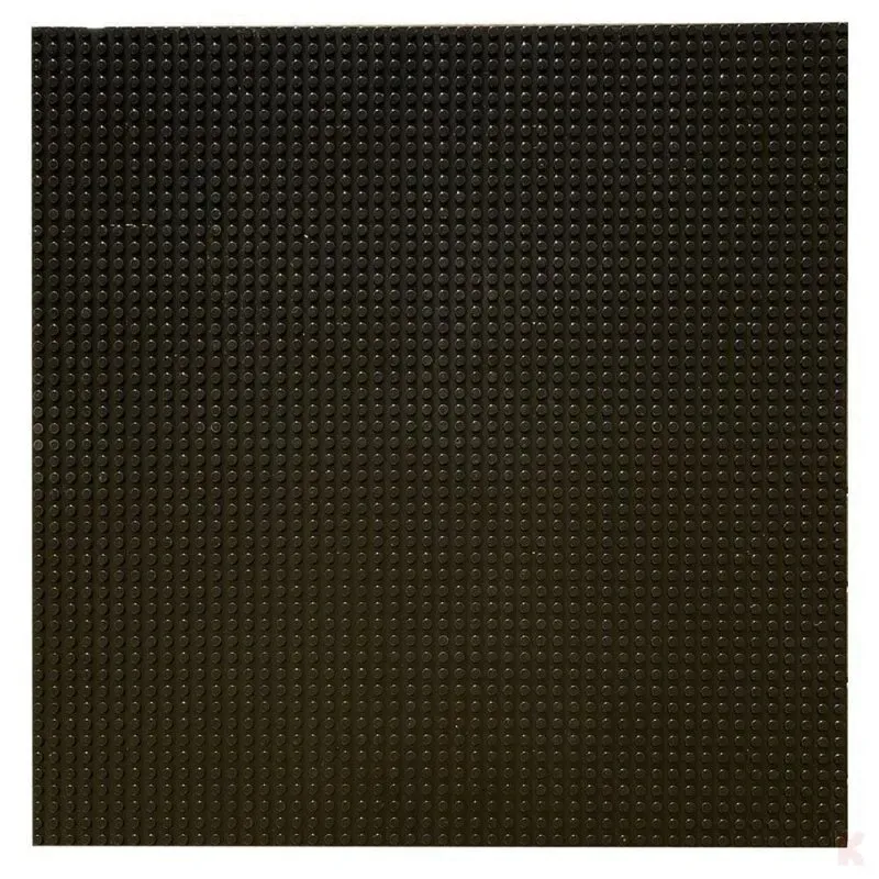 Klemos KL-20077 Klemmbaustein Grundplatte Groß 50x50 Schwarz (40cmx40cm)