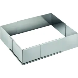Kelomat Backrahmen variabel Edelstahl verstellbar von 32-47cm H:8,5cm
