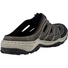 Rieker Clogs Grau Kombi 47