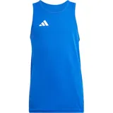 Adidas Jungen Adizero Team Singlet Kids, Team royal Blue/White,