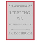 Ross Geschirrtuch KOCHBUCH - bunt