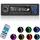 aototeck Autoradio Bluetooth 5.0,Autoradio mit Bluetooth Freisprecheinrichtung,7 Farben FM Autoradio 1 Din mit 2