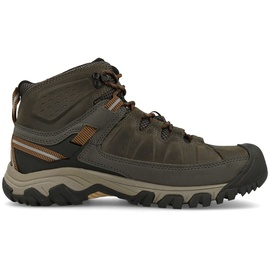 Keen Targhee III Mid Waterproof Wanderstiefel, Black Olive Golden Brown, 42.5 EU