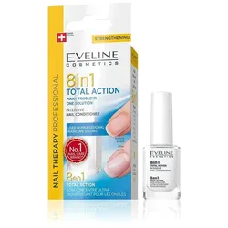Eveline Cosmetics 8in1 Total Action Professionelle Nagel Aufbau Serum