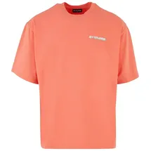 2y studios Good Vibes Only Oversize Tee - Orange - L