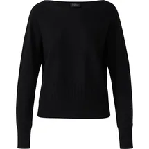 s.Oliver Strickpullover mit Strukturmuster Schwarz 38