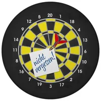 Speecheese Nicht vergessen Reminder Magnet rund in Dartscheiben-Optik praktischer